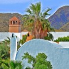 Bella estampa de Rodalquilar esta primavera.