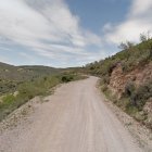 Camino de la Sierra, en Felix, donde ha ocurrido el accidente.