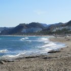 Playa de la Cueva del Lobo, en Mojácar.