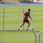 David Costas, este jueves en el campo Anexo.