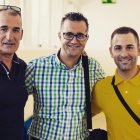 Juan Martínez Oliver, Rogelio Buceta y Sergio Domínguez.