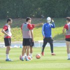 Guti con el OK este viernes en el campo Anexo.