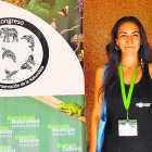 Marga López Rivas durante el Congreso de Biodiversidad y Conservación de la Naturaleza.