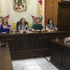 Foto de archivo de un pleno en el Ayuntamiento huercalense.