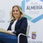La diputada de Deportes María Luisa Cruz.