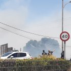 El incendio se ha originado sobre las 13.00 horas de este jueves.