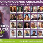 Cartel de la candidatura de Martina Velarde.