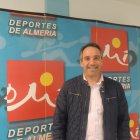 Juanjo Segura posa para LA VOZ en el Patronato Municipal de Deportes.