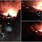 Montaje con tres imágenes publicadas por @Plan_INFOCA.