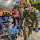 Legionarios en la Operación Balmis.