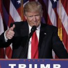 Donald Trump, presidente de los Estados Unidos.