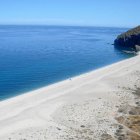Playa de Los Muertos, en Carboneras.