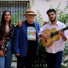 En el centro, Antonio García, ‘El Niño de las Cuevas’. Foto:  P. Uroz