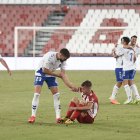 Decepción absoluta en el equipo rojiblanco tras caer con el Tenerife.