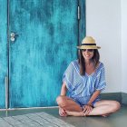 Un verano algo diferente para Isabel Jiménez que posa en su perfil de instagram.