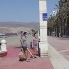 Almería vive hoy uno de sus días más tranquilos de las últimas semanas.