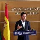 El alcalde de El Ejido, en una comparecencia anterior.
