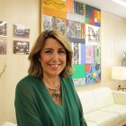 Susana Díaz, fotografiada esta semana en la sede provincial del PSOE de Almería.