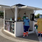 Imagen de archivo de realización de pruebas PCR en Huércal-Overa.