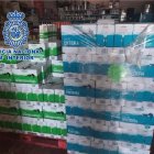 Parte de la leche donada y puesta a la venta,