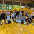 La celebración del ascenso.