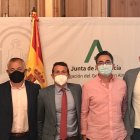 Imagen de la presentación del ensayo, este viernes.