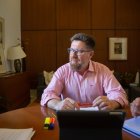 Rodrigo Sánchez Haro, durante una reunión, en una imagen de archivo.
