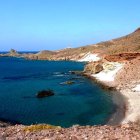 Imagen de archivo de Cala Rajá, donde se encuentran atrapadas las seis personas.