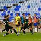 Nino estalla de alegría tras su gol en Zaragoza.