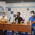 El nuevo entrenador celeste se dirige a la afición.