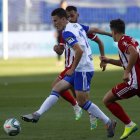 Nieto en el partido ante el Almería.