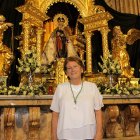 Concha Alarcón, camarera mayor de la Hermandad de la Virgen del Mar.