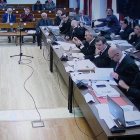 Sala del juicio del Caso Poniente