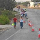 Imagen de archivo de una peregrinación.