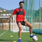 Manu Morlanes inicia los entrenamientos como jugador del Almería.