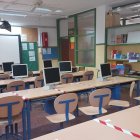 Aulas del CEIP Arcoiris de Aguadulce.