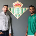 Callejón con su representante, el almeriense Álvaro Vizcaíno.