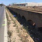 El lugar donde se ha producido el atropello mortal.