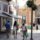 Inmediaciones del Mercado Central de Almería capital.