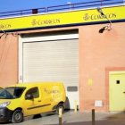 Imagen del pabellón de reparto de Correos en la capital.