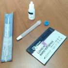 Imágenes de un test rápido de antígenos comprado por la Junta.
