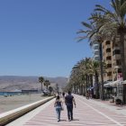 Paseo Marítimo de Almería capital, donde se han vendido los cupones premiados