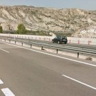 Captura de pantalla de Google Maps de la A-7 a su paso por Sorbas.