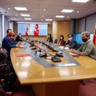 Reunión del Grupo Covid-19 en la tarde del martes.