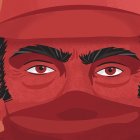 Ilustración de Dani Gemar para el cartel del X Almería Western Film Festival.