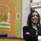 Marta Bosquet, presidenta del Parlamento de Andalucía.