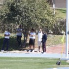 Mohamed El Assy y José Gomes estuvieron en el Anexo viendo al filial.