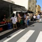 Imagen de archivo del mercado de los martes, que ha sido suspendido.