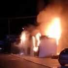 Incendio en El Puche.