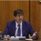 El vicepresidente de la Junta de Andalucía y consejero de Turismo, Juan Marín.